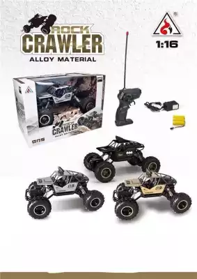 Rock Crawler 6141, пластик, металл, черный